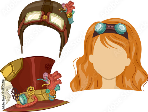 Steampunk Head Wear Fashion