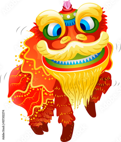Chinese New Year Lion Dance...