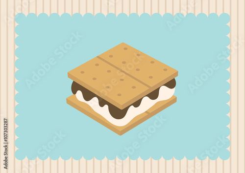 S'more greeting card