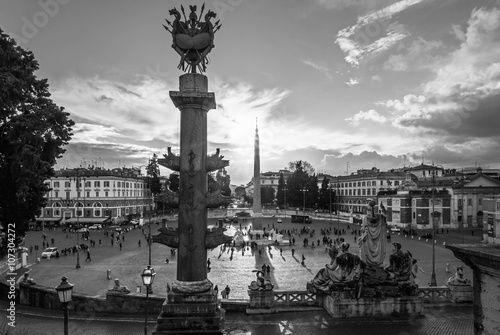 Roma (Rome, Italy) - Piazza del Popolo