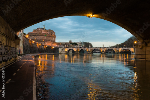 Roma (Rome, Italia) - Castel Sant'Angelo e Lungotevere © ValerioMei