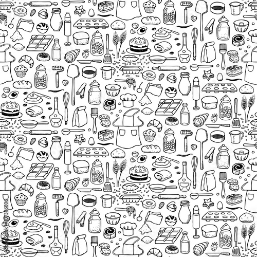 Bakery Seamless Pattern