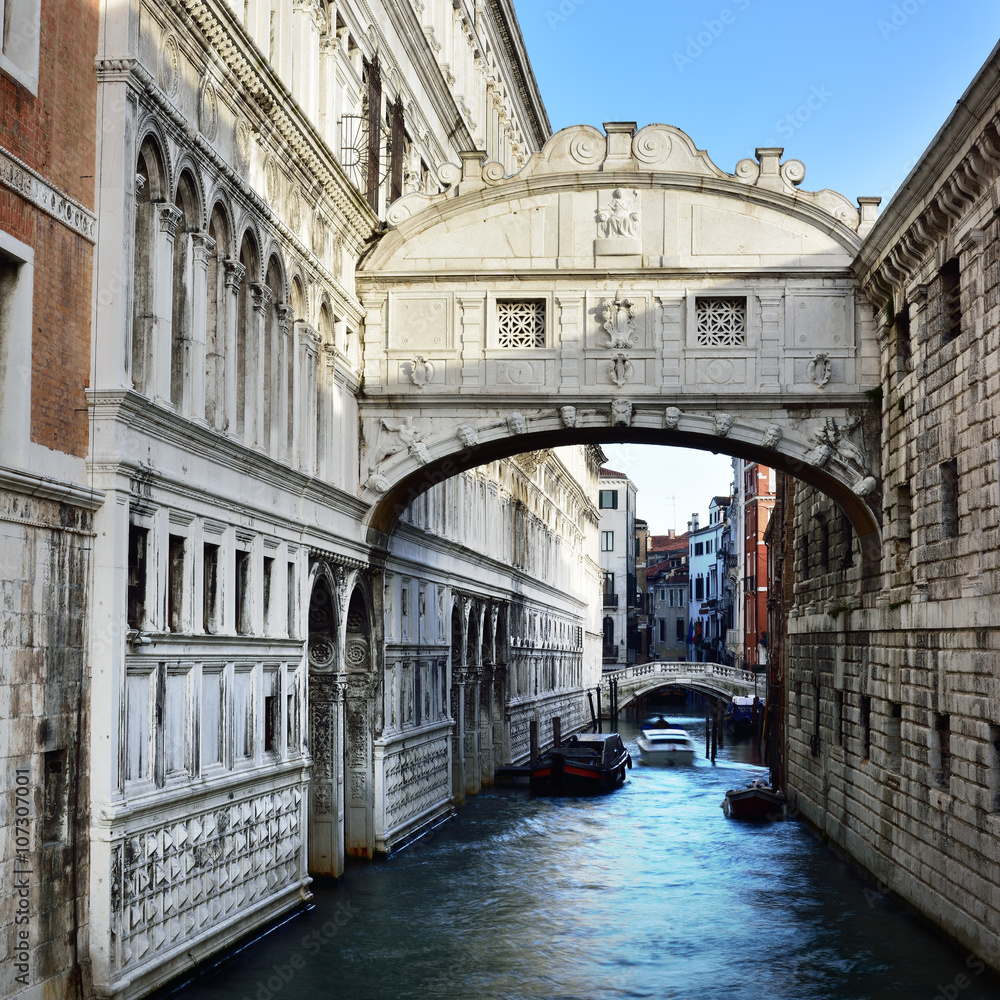 Fototapeta premium Seufzerbrücke in Venedig