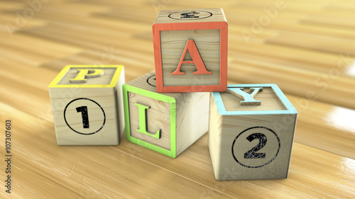 Holzwürfel Spielzeug Buchstaben, Zahlen