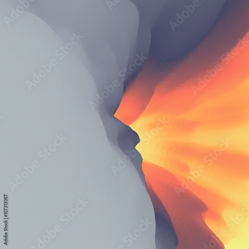 Lava. Abstract background. Modern pattern. Vector Illustration For Your Design. 