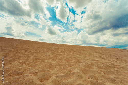 sand desert view