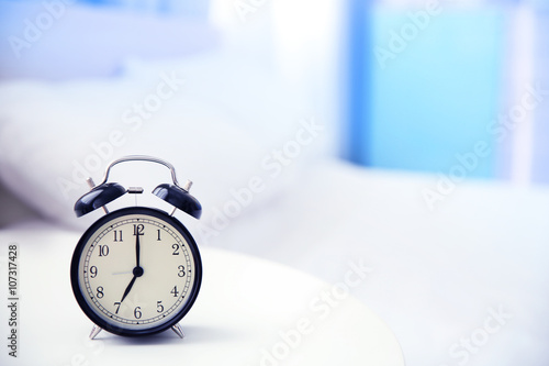 Alarm clock, closeup