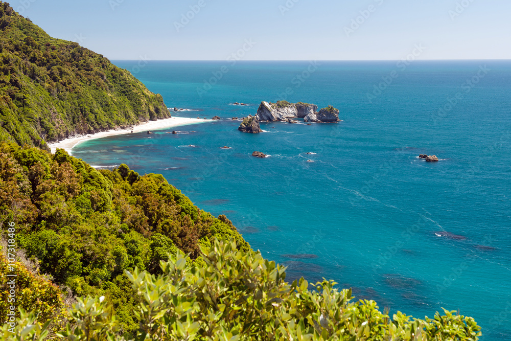 View from Knight's Point, West Coast, New Zealand