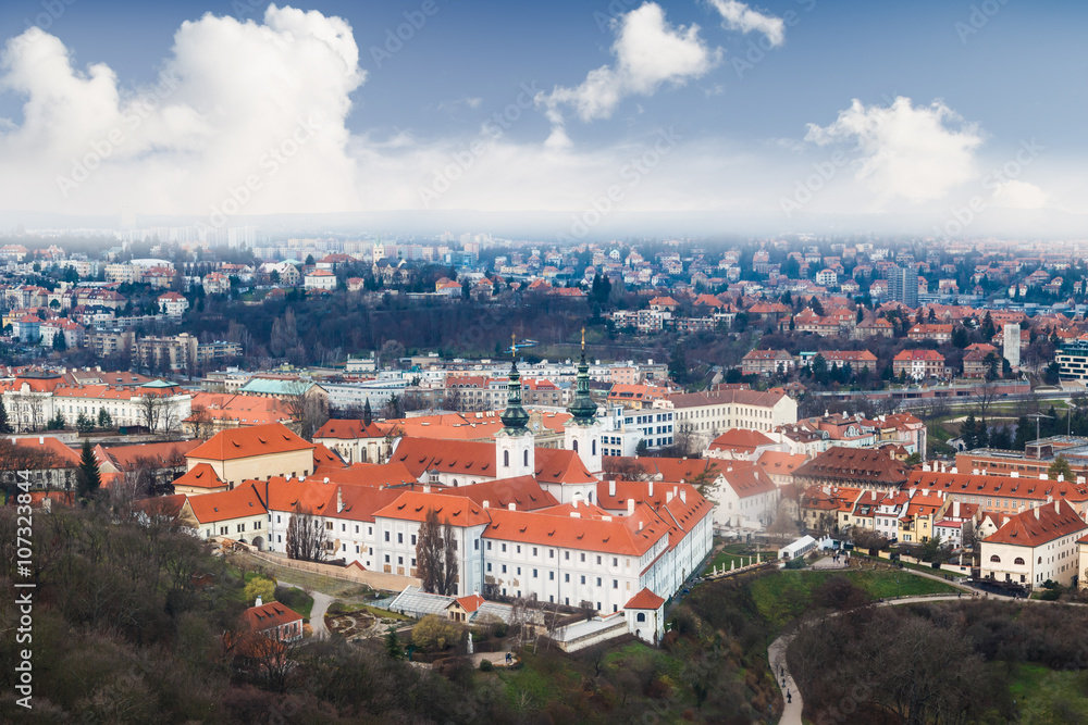 Cityscape View of Prague