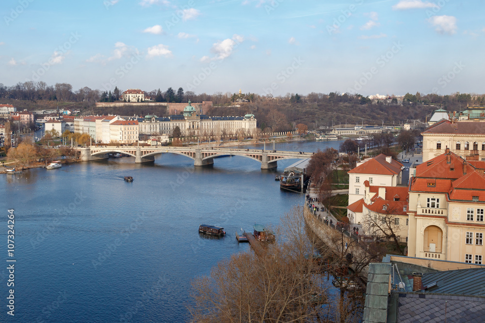 Fototapeta premium Vltava River View