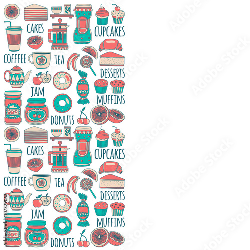 Images for confectionery or coffee shop