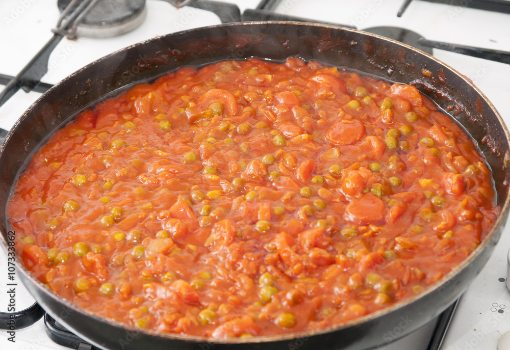 Vegetarian sauce with soya Vegetarian sauce with soya