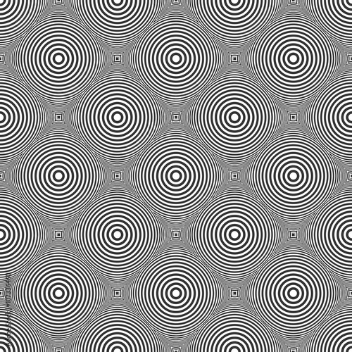 Seamless circles pattern.