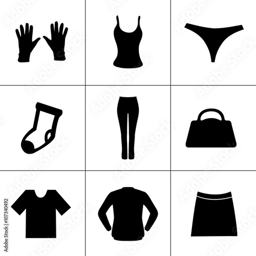 clothes icons
