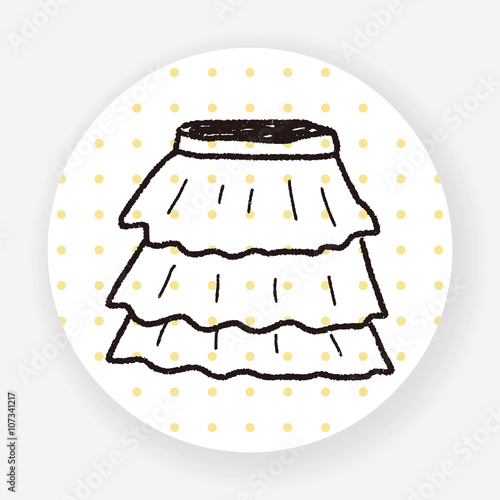 skirt doodle