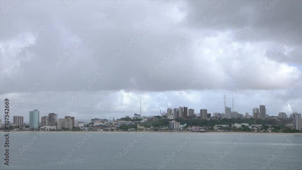Maceio city skyline, Brazil