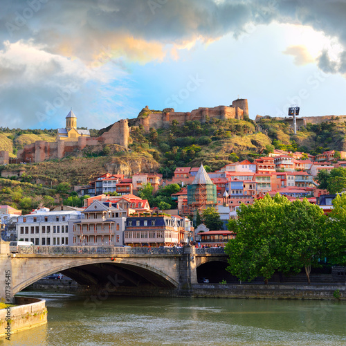 Old Town in Tbilisi photo