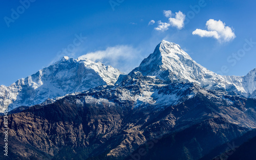 The Annapurna South in Nepal