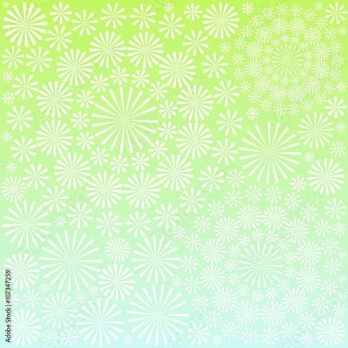 Abstract ornamental floral pattern background vector