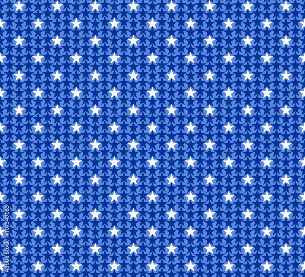 Seamless patterns with American symbols
