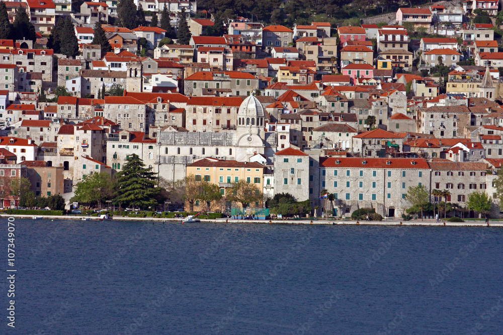 Fototapeta premium View of Sibenik, Croatia