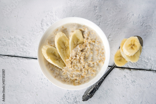 Delicious porridge photo