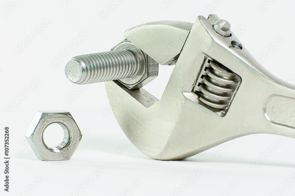Wrench & hex bolt & hex nut Wrench & hex bolt & hex nut