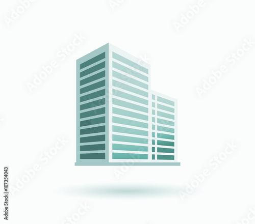 Skyscrapers House Building Icon