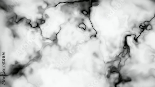 Slow drifting ink stains in water seamless loop