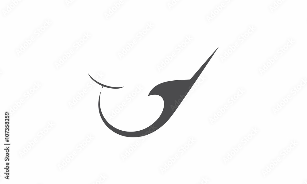 fishing clip art vector logo