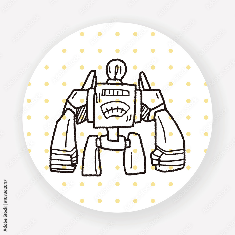 robot doodle robot doodle