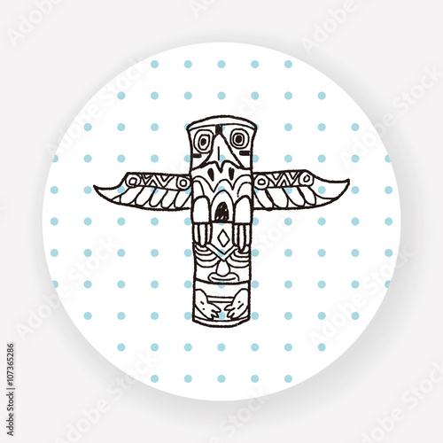 Totem Pole doodle