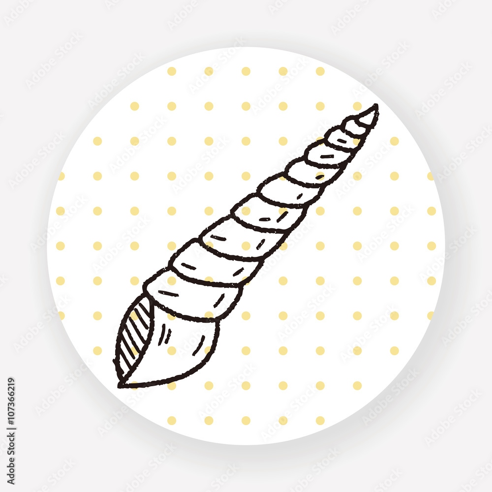 Shell doodle Shell doodle