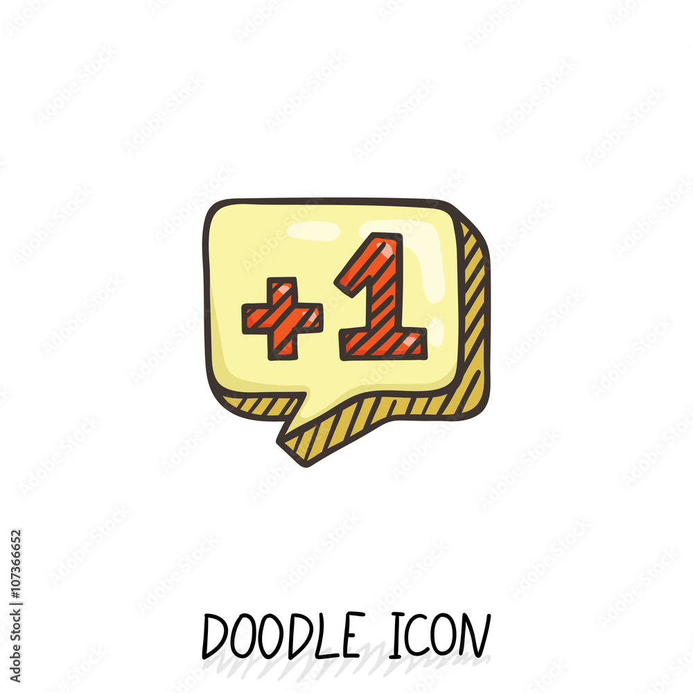 Doodle chatting icon. Text bubble. Doodle chatting icon. Text bubble.