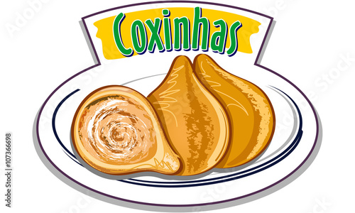 Coxinhas vector
