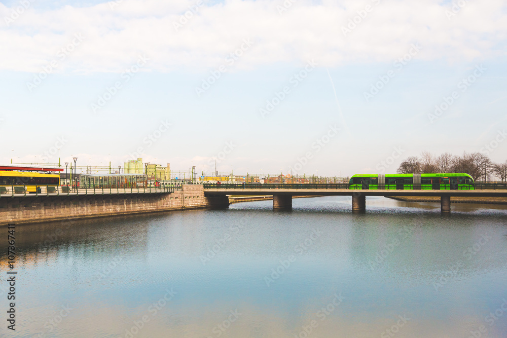 Fototapeta premium Malmo, Sweden : urban lanscape and monuments