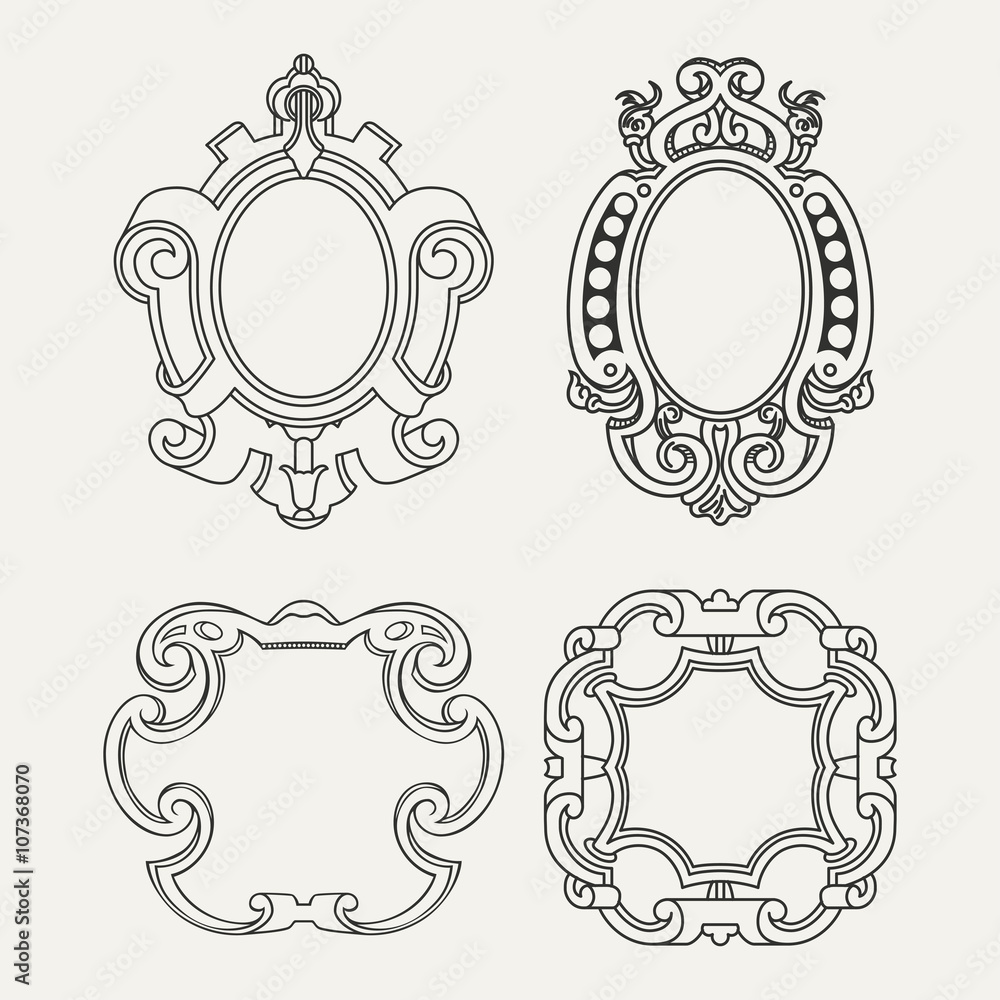 Obraz premium Design elements
