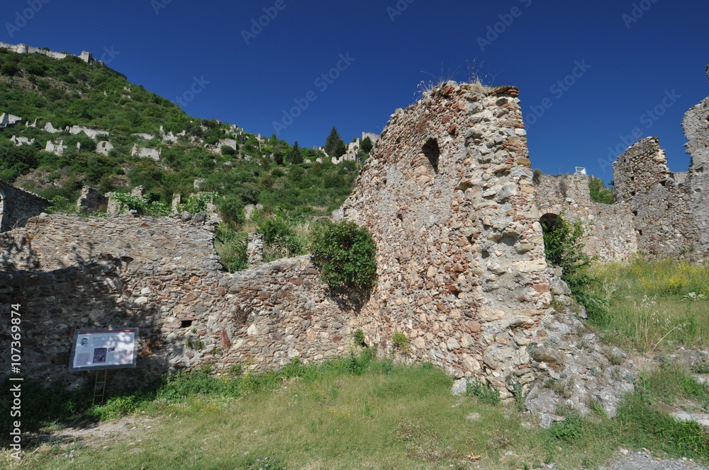 Obraz premium Mystras - the capital of the Byzantine Despotate of the Morea