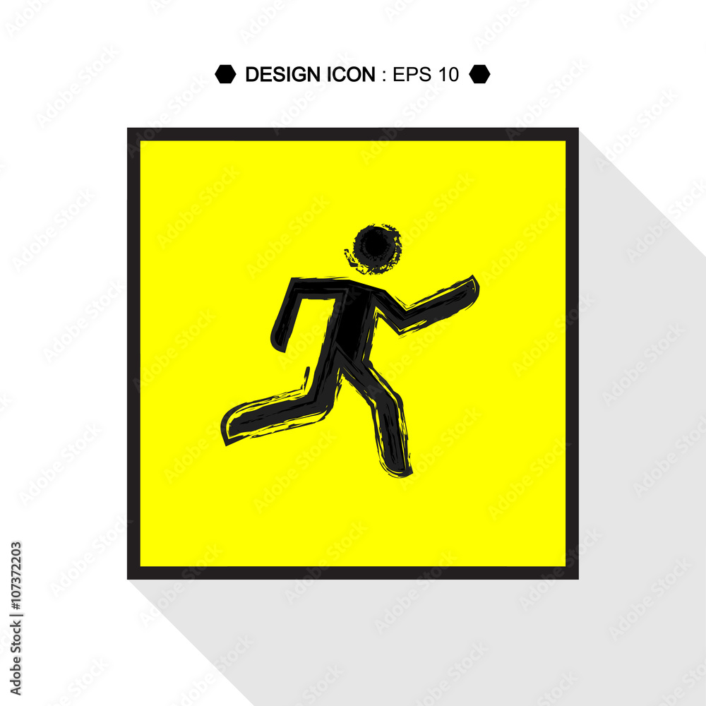 Run icon 1 Vector EPS10, Great for any use. Run icon 1 Vector EPS10, Great for any use.