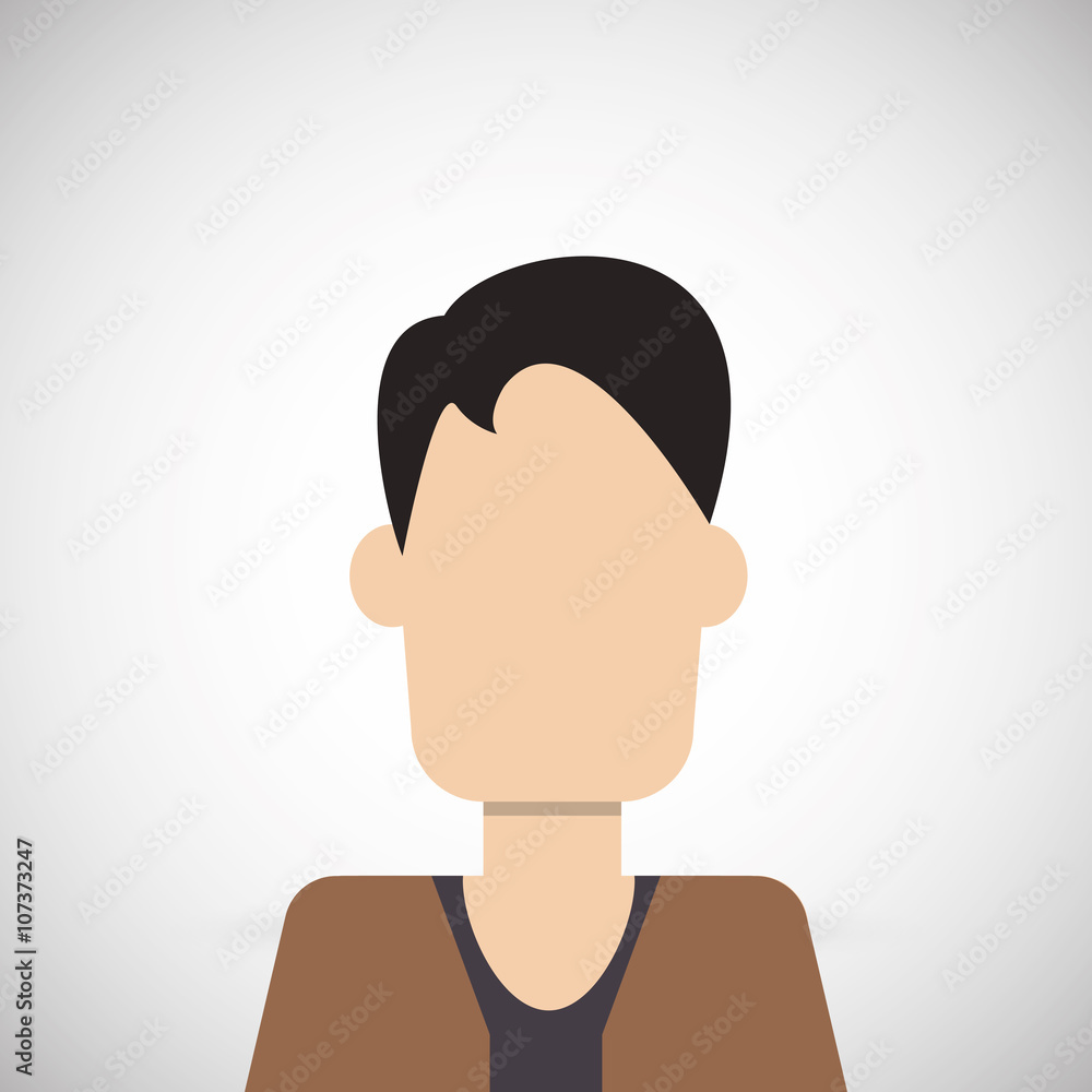 Man icon design , vector illustration Man icon design , vector illustration