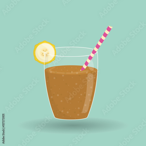 Smoothie icon design , vector illustration