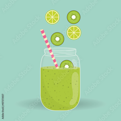 Smoothie icon design , vector illustration