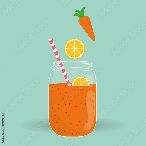 Smoothie icon design , vector illustration