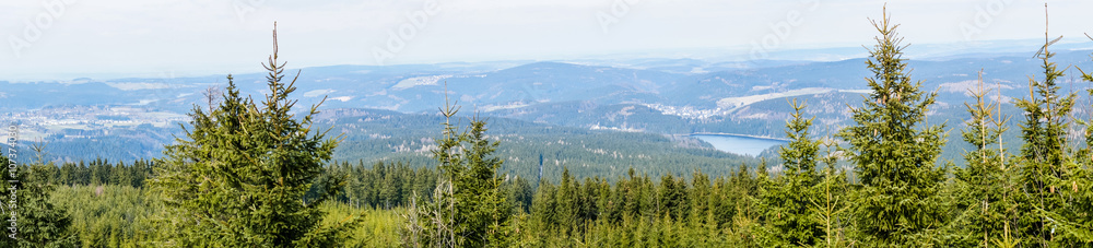 Panorama im Erzgebirge
