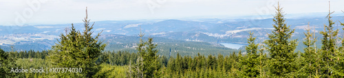 Panorama im Erzgebirge photo