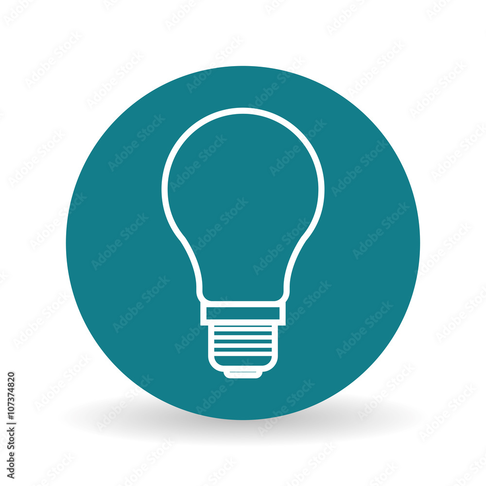 eco light bulb design , vector illustration eco light bulb design , vector illustration