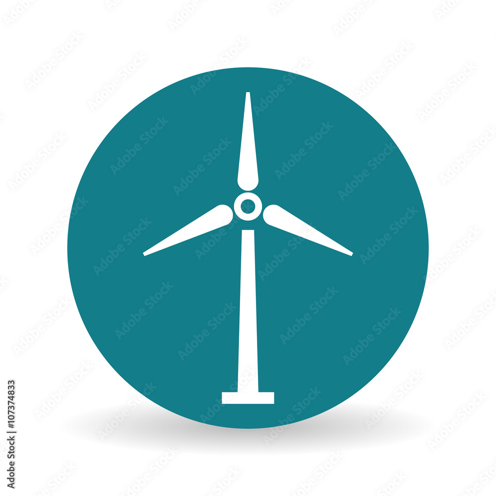 eco wind mill design , vector illustration eco wind mill design , vector illustration