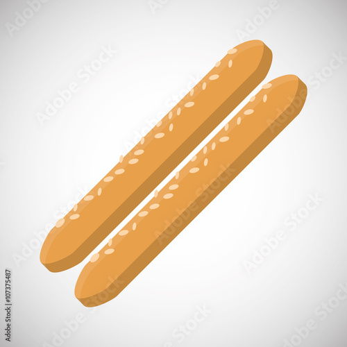 Bread icon design , vector illustration