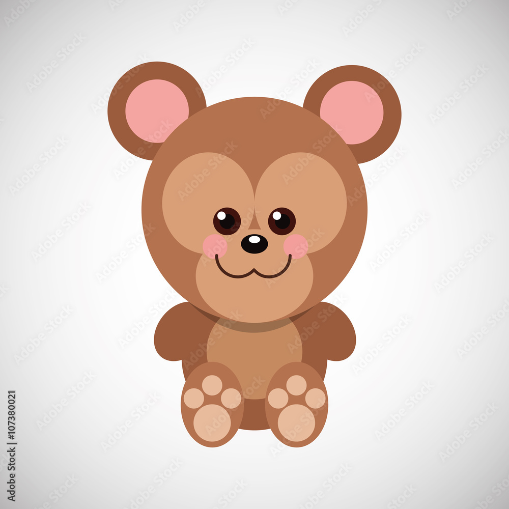 Obraz premium Animal cartoon design , vector illustration