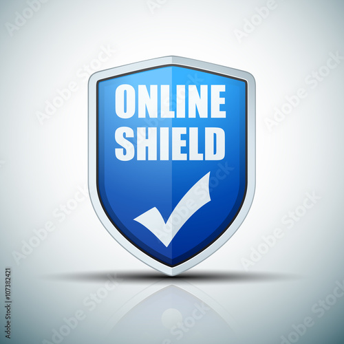 Online Shield sign